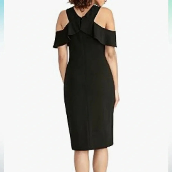 RACHEL Rachel Roy Black Jolie Evening Party‎ Wedding Mini Dress. Size 4. - Picture 4 of 14